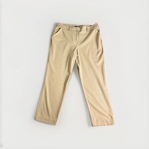 Vera Wang Dress Pants Women's Size 16 Simply Vera Beige Straight Leg